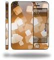 Bokeh Squared Orange - Decal Style Vinyl Skin (fits Apple Original iPhone 5, NOT the iPhone 5C or 5S)