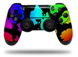 WraptorSkinz Skin compatible with Sony PS4 Dualshock Controller PlayStation 4 Original Slim and Pro Rainbow Leopard (CONTROLLER NOT INCLUDED)