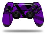 WraptorSkinz Skin compatible with Sony PS4 Dualshock Controller PlayStation 4 Original Slim and Pro Purple Plaid (CONTROLLER NOT INCLUDED)
