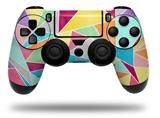WraptorSkinz Skin compatible with Sony PS4 Dualshock Controller PlayStation 4 Original Slim and Pro Brushed Geometric (CONTROLLER NOT INCLUDED)