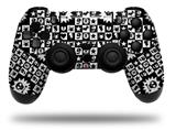 WraptorSkinz Skin compatible with Sony PS4 Dualshock Controller PlayStation 4 Original Slim and Pro Gothic Punk Pattern (CONTROLLER NOT INCLUDED)