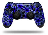 WraptorSkinz Skin compatible with Sony PS4 Dualshock Controller PlayStation 4 Original Slim and Pro Daisy Blue (CONTROLLER NOT INCLUDED)