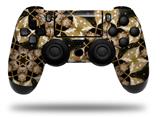 WraptorSkinz Skin compatible with Sony PS4 Dualshock Controller PlayStation 4 Original Slim and Pro Leave Pattern 1 Brown (CONTROLLER NOT INCLUDED)