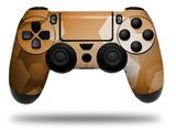 WraptorSkinz Skin compatible with Sony PS4 Dualshock Controller PlayStation 4 Original Slim and Pro Bokeh Hex Orange (CONTROLLER NOT INCLUDED)