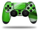 WraptorSkinz Skin compatible with Sony PS4 Dualshock Controller PlayStation 4 Original Slim and Pro Paint Blend Green (CONTROLLER NOT INCLUDED)