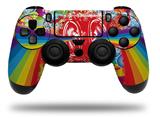 WraptorSkinz Skin compatible with Sony PS4 Dualshock Controller PlayStation 4 Original Slim and Pro Rainbow Music (CONTROLLER NOT INCLUDED)