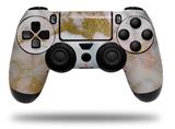 WraptorSkinz Skin compatible with Sony PS4 Dualshock Controller PlayStation 4 Original Slim and Pro Pastel Gilded Marble (CONTROLLER NOT INCLUDED)