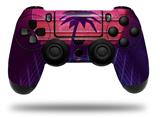 WraptorSkinz Skin compatible with Sony PS4 Dualshock Controller PlayStation 4 Original Slim and Pro Synth Beach (CONTROLLER NOT INCLUDED)
