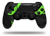 WraptorSkinz Skin compatible with Sony PS4 Dualshock Controller PlayStation 4 Original Slim and Pro Jagged Camo Neon Green (CONTROLLER NOT INCLUDED)