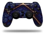 WraptorSkinz Skin compatible with Sony PS4 Dualshock Controller PlayStation 4 Original Slim and Pro Linear Cosmos Blue (CONTROLLER NOT INCLUDED)