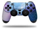 WraptorSkinz Skin compatible with Sony PS4 Dualshock Controller PlayStation 4 Original Slim and Pro Dynamic Blue Galaxy (CONTROLLER NOT INCLUDED)