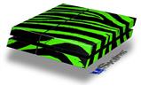 Vinyl Decal Skin Wrap compatible with Sony PlayStation 4 Original Console Zebra Green (PS4 NOT INCLUDED)