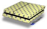 Vinyl Decal Skin Wrap compatible with Sony PlayStation 4 Original Console Kearas Daisies Yellow (PS4 NOT INCLUDED)