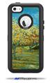 Vincent Van Gogh Orchard - Decal Style Vinyl Skin fits Otterbox Defender iPhone 5C Case (CASE SOLD SEPARATELY)