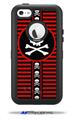 Skull Cross - Decal Style Vinyl Skin fits Otterbox Defender iPhone 5C Case (CASE SOLD SEPARATELY)