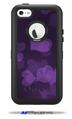 Bokeh Hearts Purple - Decal Style Vinyl Skin fits Otterbox Defender iPhone 5C Case (CASE SOLD SEPARATELY)