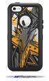 Baja 0032 Orange - Decal Style Vinyl Skin fits Otterbox Defender iPhone 5C Case (CASE SOLD SEPARATELY)