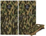 Cornhole Game Board Vinyl Skin Wrap Kit - WraptorCamo Digital Camo Timber fits 24x48 game boards (GAMEBOARDS NOT INCLUDED)