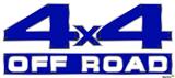 Solids Collection Royal Blue - 4x4 Decal Bolted 13x5.5 (2 Decal Set)