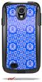 Gothic Punk Pattern Blue - Decal Style Vinyl Skin fits Otterbox Commuter Case for Samsung Galaxy S4 (CASE SOLD SEPARATELY)