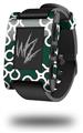 Locknodes 03 Hunter Green - Decal Style Skin fits original Pebble Smart Watch (WATCH SOLD SEPARATELY)