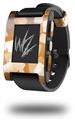 Bokeh Squared Orange - Decal Style Skin fits original Pebble Smart Watch (WATCH SOLD SEPARATELY)