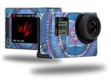 Tie Dye Circles and Squares 100 - Decal Style Skin fits GoPro Hero 4 Silver Camera (GOPRO SOLD SEPARATELY)