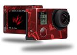 Bokeh Music Red - Decal Style Skin fits GoPro Hero 4 Silver Camera (GOPRO SOLD SEPARATELY)