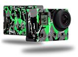 SceneKid Green - Decal Style Skin fits GoPro Hero 4 Black Camera (GOPRO SOLD SEPARATELY)
