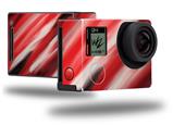Paint Blend Red - Decal Style Skin fits GoPro Hero 4 Black Camera (GOPRO SOLD SEPARATELY)
