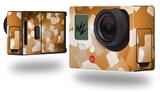 Bokeh Squared Orange - Decal Style Skin fits GoPro Hero 3+ Camera (GOPRO NOT INCLUDED)