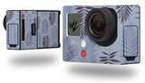Palms 01 Purple On Purple - Decal Style Skin fits GoPro Hero 3+ Camera (GOPRO NOT INCLUDED)