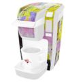 Decal Style Vinyl Skin compatible with Keurig K10 / K15 Mini Plus Coffee Makers Graffiti Pop (KEURIG NOT INCLUDED)