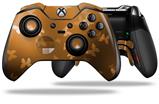 Bokeh Butterflies Orange - Decal Style Skin fits Microsoft XBOX One ELITE Wireless Controller