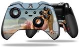 Kayla DeLancey Pink Dress 19 - Decal Style Skin fits Microsoft XBOX One ELITE Wireless Controller