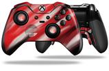 Paint Blend Red - Decal Style Skin fits Microsoft XBOX One ELITE Wireless Controller