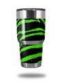 Skin Decal Wrap for Yeti Tumbler Rambler 30 oz Zebra Green (TUMBLER NOT INCLUDED)