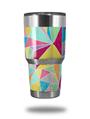 Skin Decal Wrap for Yeti Tumbler Rambler 30 oz Brushed Geometric (TUMBLER NOT INCLUDED)