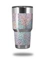 Skin Decal Wrap for Yeti Tumbler Rambler 30 oz Flowers Pattern 08 (TUMBLER NOT INCLUDED)