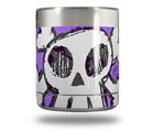 Skin Decal Wrap for Yeti Rambler Lowball - Cartoon Skull Purple