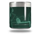 Skin Decal Wrap for Yeti Rambler Lowball - Bokeh Music Seafoam Green