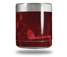 Skin Decal Wrap for Yeti Rambler Lowball - Bokeh Music Red