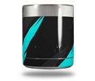 Skin Decal Wrap for Yeti Rambler Lowball - Jagged Camo Neon Teal