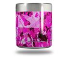 Skin Decal Wrap for Yeti Rambler Lowball - Pink Plaid Graffiti