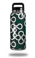 WraptorSkinz Skin Decal Wrap for Yeti Rambler Bottle 36oz Locknodes 03 Hunter Green  (YETI NOT INCLUDED)