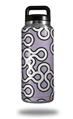 WraptorSkinz Skin Decal Wrap for Yeti Rambler Bottle 36oz Locknodes 03 Lavender  (YETI NOT INCLUDED)