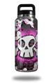 WraptorSkinz Skin Decal Wrap for Yeti Rambler Bottle 36oz Cartoon Skull Pink  (YETI NOT INCLUDED)