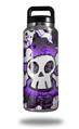 WraptorSkinz Skin Decal Wrap for Yeti Rambler Bottle 36oz Cartoon Skull Purple  (YETI NOT INCLUDED)