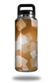 WraptorSkinz Skin Decal Wrap for Yeti Rambler Bottle 36oz Bokeh Squared Orange  (YETI NOT INCLUDED)