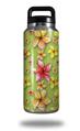 WraptorSkinz Skin Decal Wrap for Yeti Rambler Bottle 36oz Beach Flowers Sage Green (YETI NOT INCLUDED)
